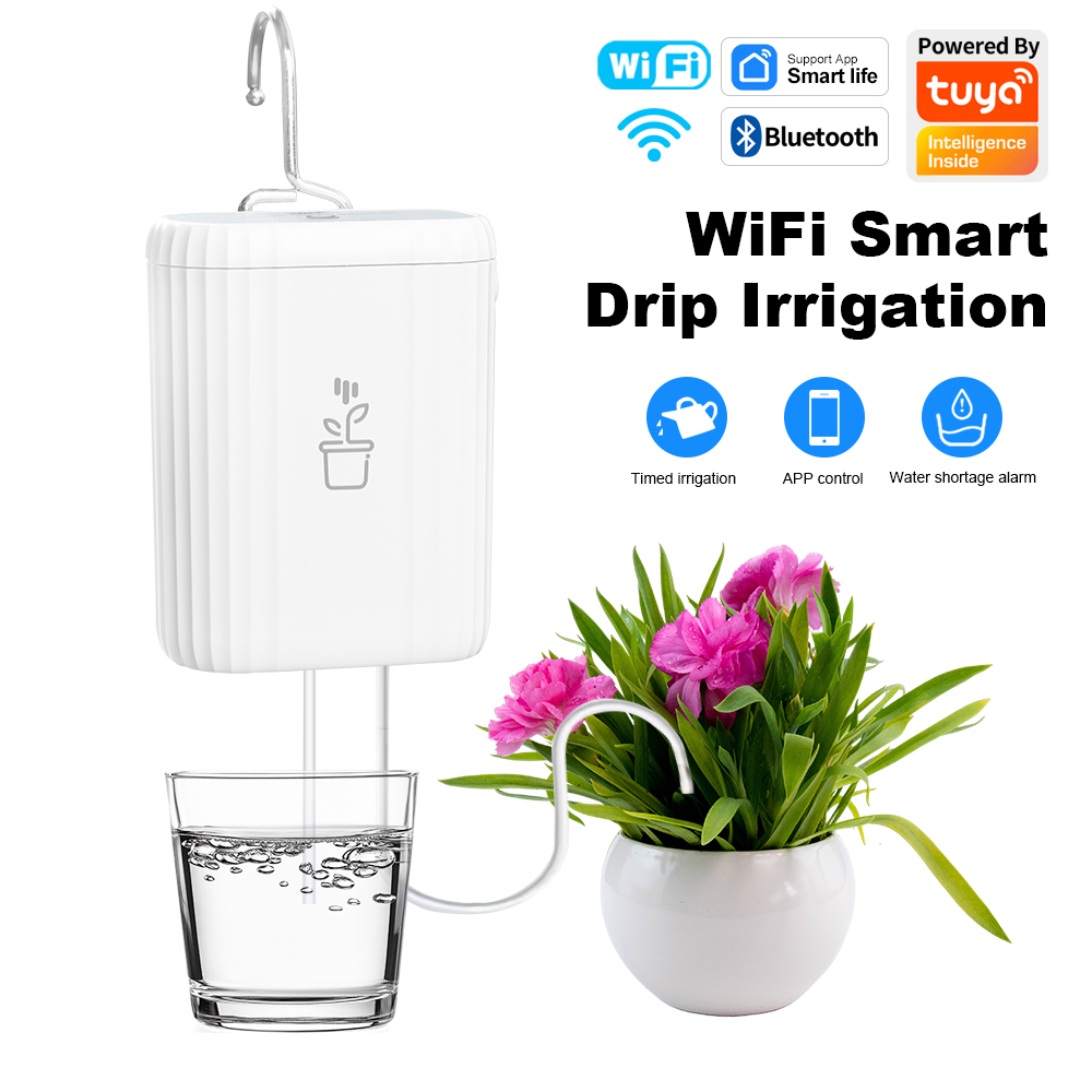 Smart Garden Timer - ระบบให้น้ำหยดอัตโนมัติแบบสมาร์ท WiFi สำหรับสวน ต้นไม้ ดอกไม้ พร้อมหัวฉีดน้ำ