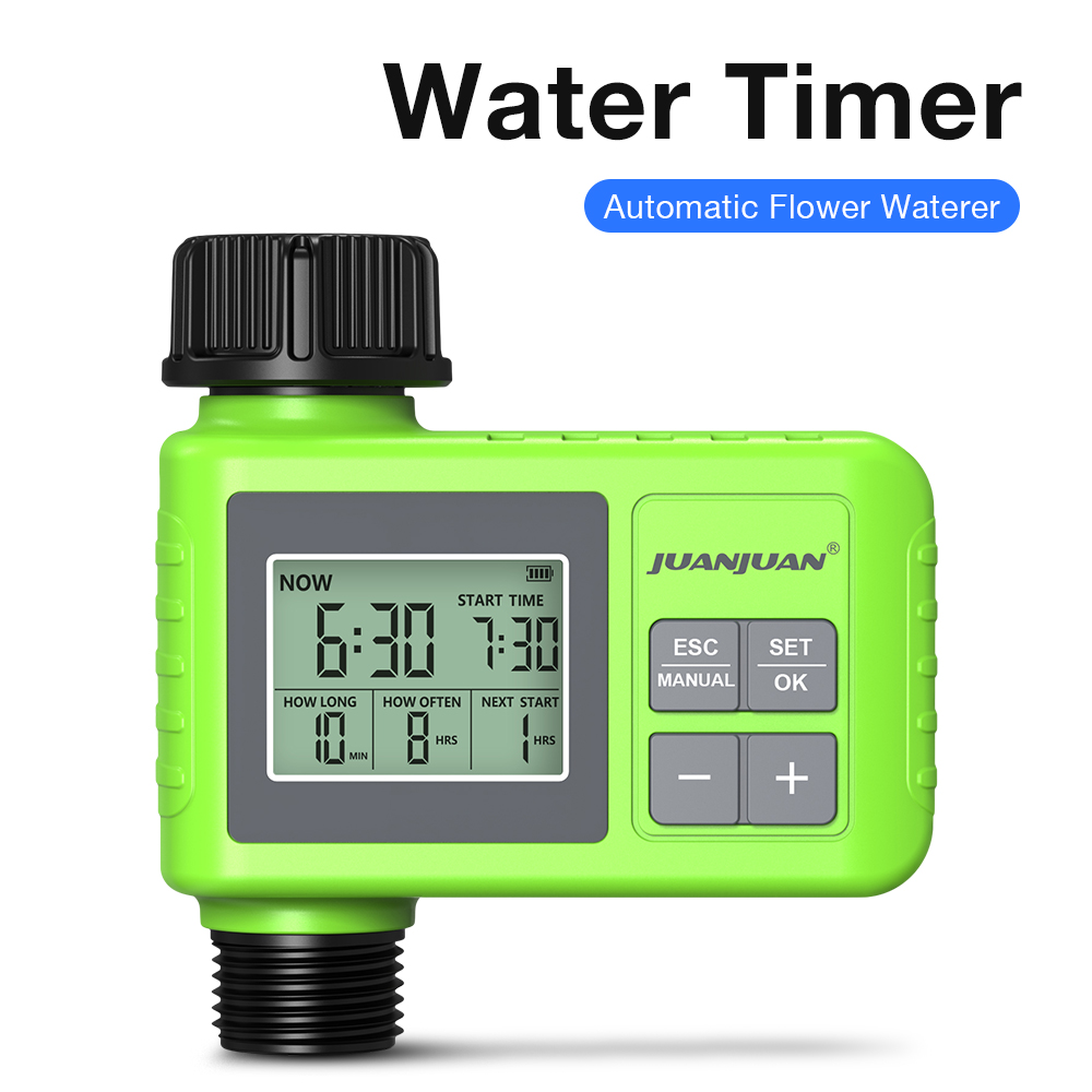Smart Garden Timer - ตัวตั้งเวลาการรดน้ำอัจฉริยะ ระบบควบคุมการรดน้ำแบบหยดอัตโนมัติ วาล์วน้ำอัจฉริยะ ระบบรดน้ำอัตโนมัติสำหรับสวน กันน้ำ
