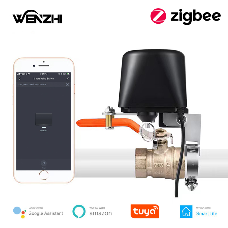 Smart Garden Timer - ZigBee น้ํา/วาล์วแก๊สรีโมทคอนโทรลระบบสําหรับ Gate Plant Timer สวนชลประทาน