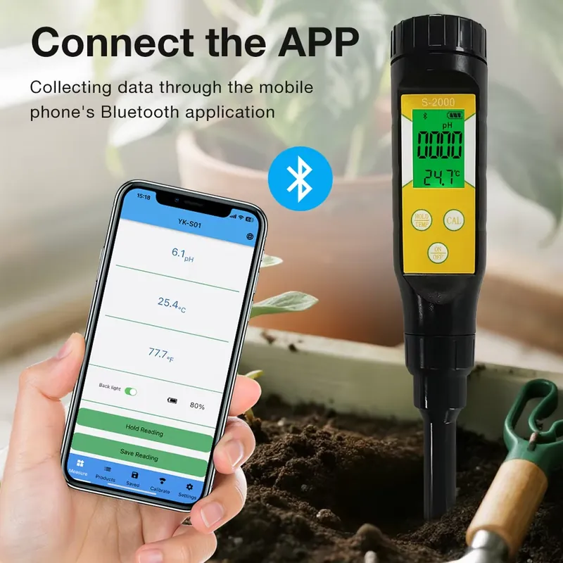 เครื่องวัดค่า pH ดินอัจฉริยะ W - Smart Garden บทวิจารณ์และราคา