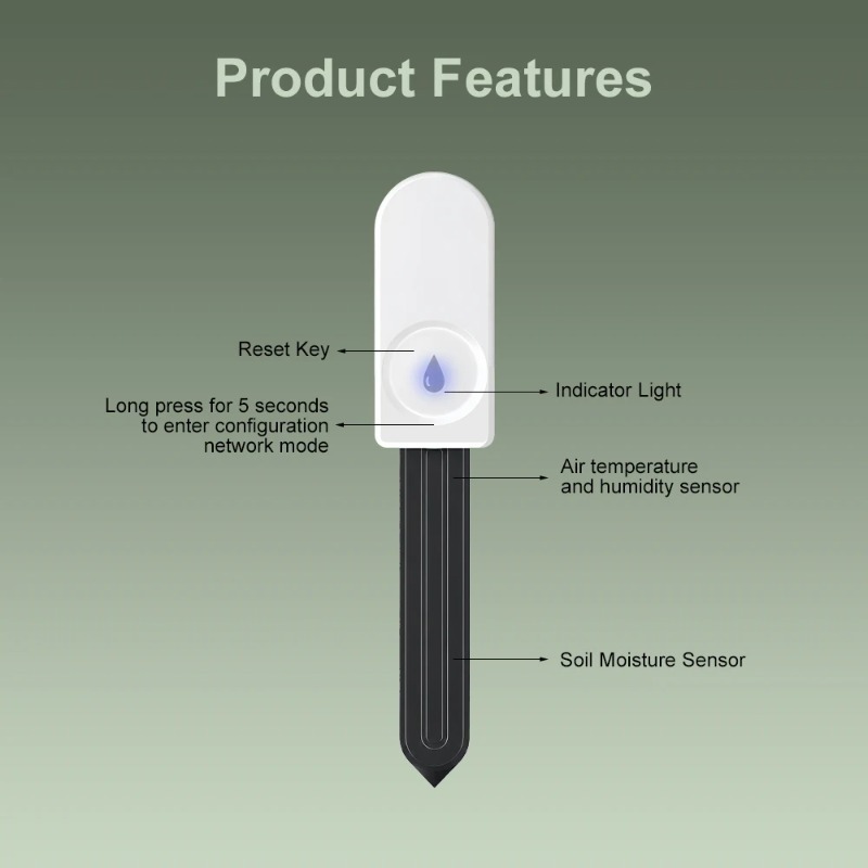 เซ็นเซอร์วัดความชื้นในดินอัจฉร - Smart Garden Moisture Sensor บทวิจารณ์และราคา