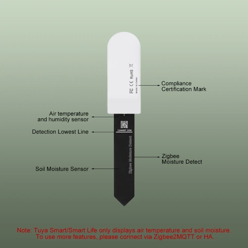 เซ็นเซอร์วัดความชื้นในดินอัจฉร - Smart Garden Moisture Sensor บทวิจารณ์และราคา