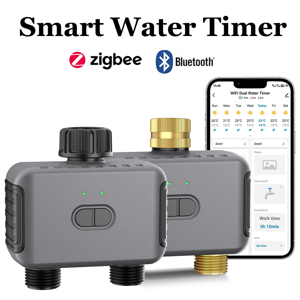 Tuyaสมาร์ทจับเวลาน้ําZigbee/BT - Smart Garden Timer บทวิจารณ์และราคา