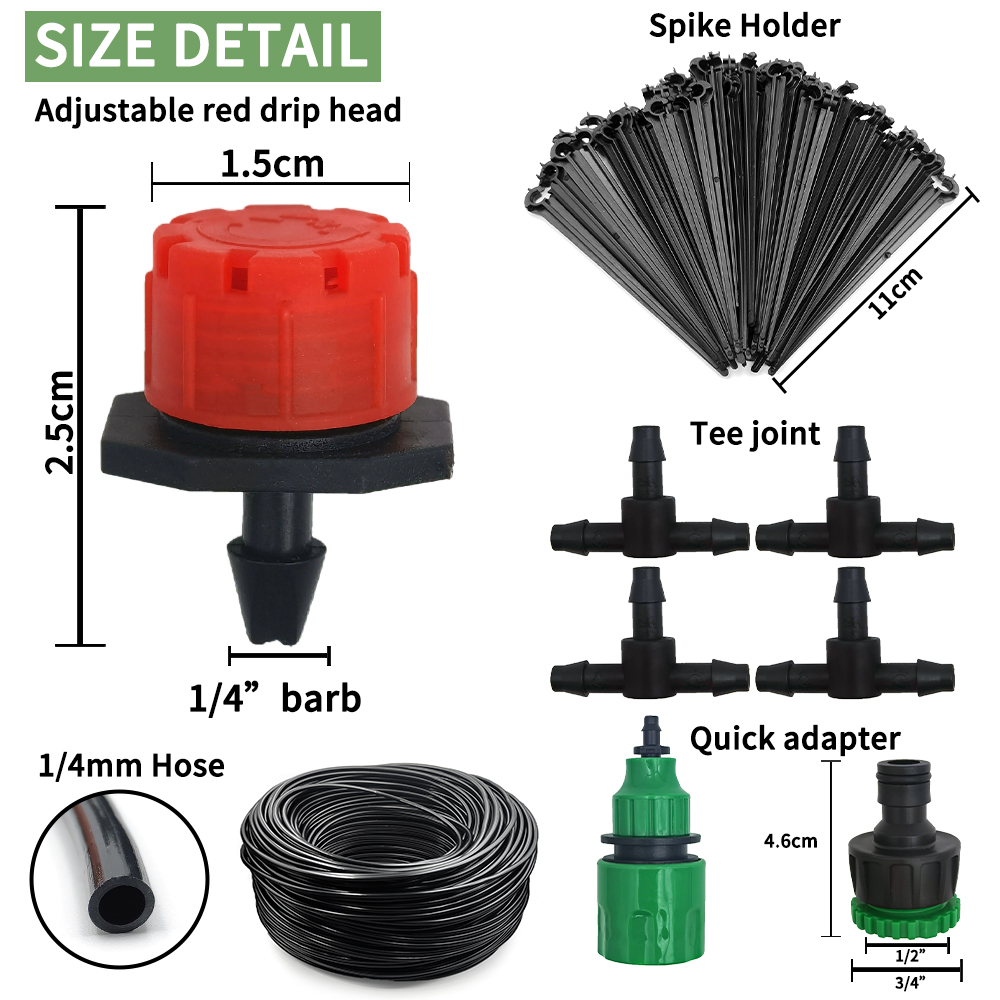 ระบบรดน้ำแบบหยดขนาดเล็กพกพาได้ - Smart Garden Hose บทวิจารณ์และราคา