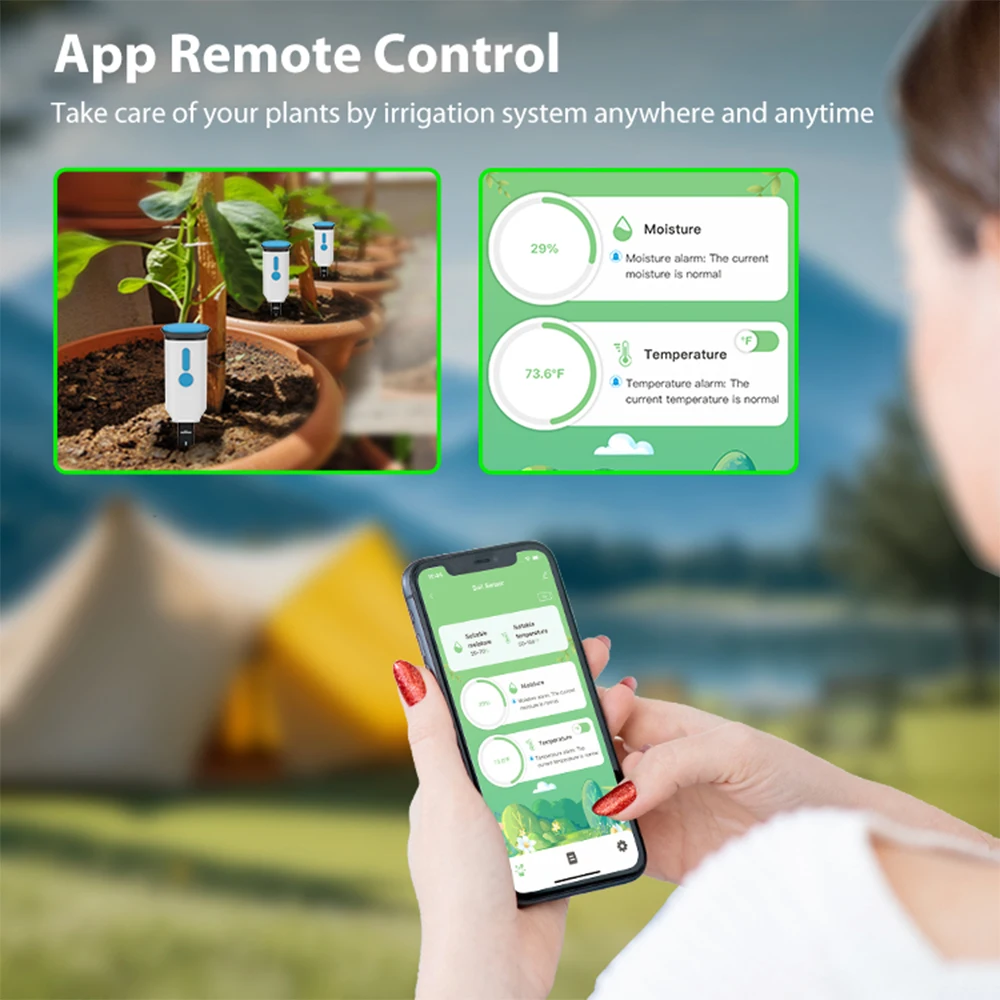 Haozee Tuya Smart WiFi เซ็นเซอ - Smart Garden Moisture Sensor บทวิจารณ์และราคา