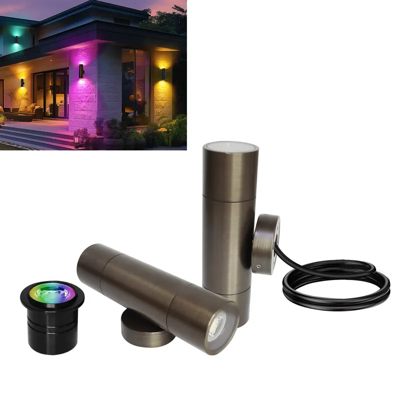 โคมไฟติดผนัง LED สำหรับภายนอกอ - Smart Garden บทวิจารณ์และราคา