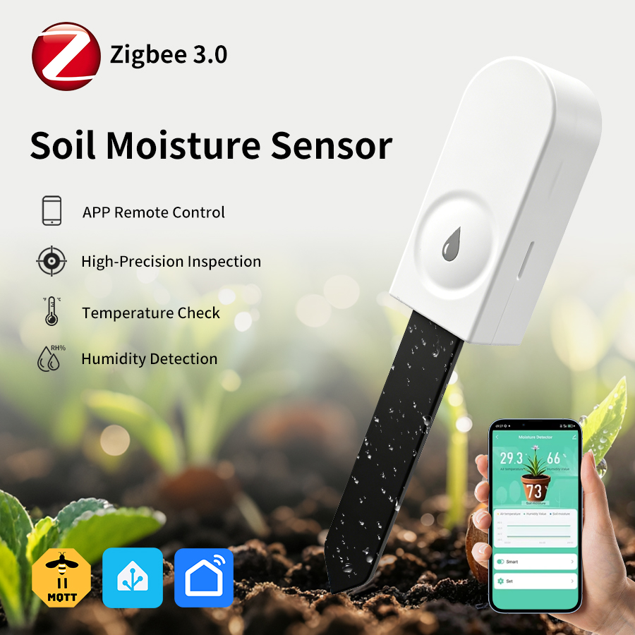 เซ็นเซอร์วัดความชื้นในดิน Tuya - Smart Garden Moisture Sensor บทวิจารณ์และราคา