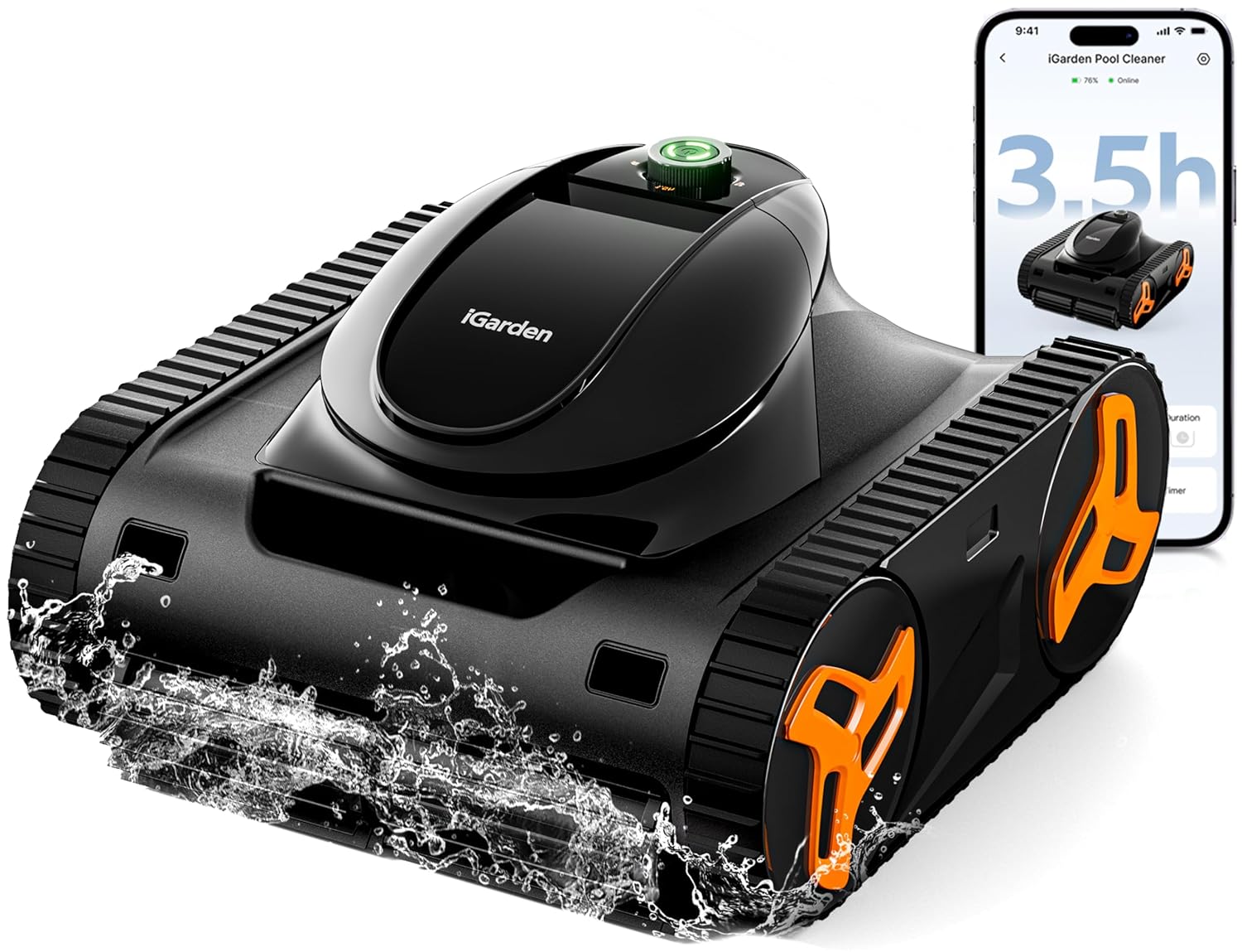 หุ่นยนต์ทำความสะอาดสระว่ายน้ำ  - Smart Garden บทวิจารณ์และราคา