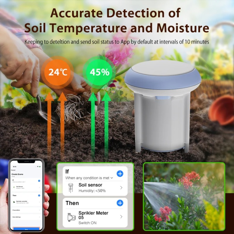 เซ็นเซอร์วัดความชื้นในดินอัจฉร - Smart Garden Moisture Sensor บทวิจารณ์และราคา