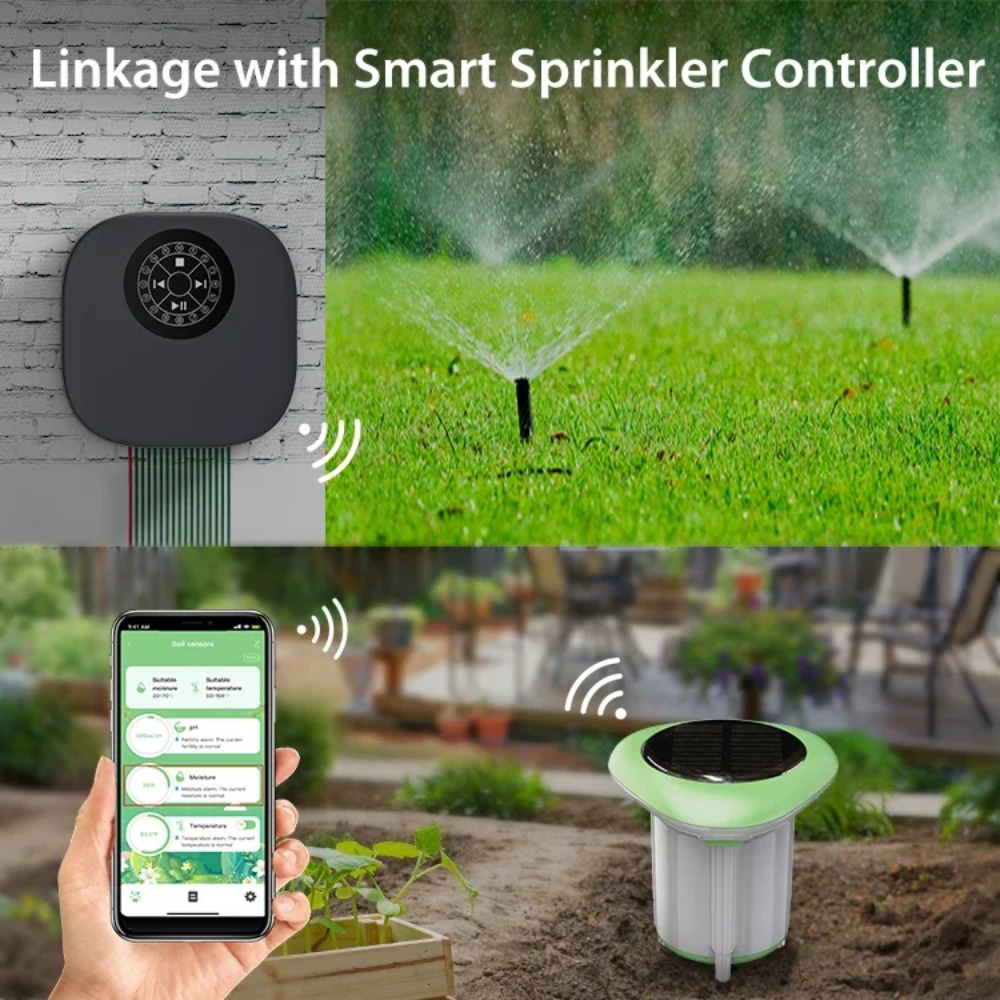 เครื่องวัดความชื้นในดินแบบสมาร - Smart Garden Moisture Sensor บทวิจารณ์และราคา