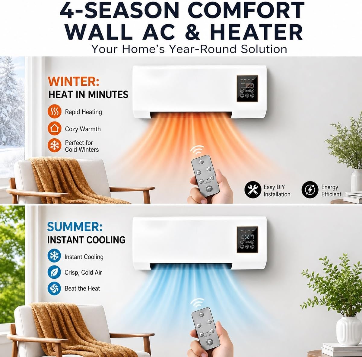 พัดลมแอร์แบบติดผนังพกพา, เครื่ - Smart Garden Offices บทวิจารณ์และราคา