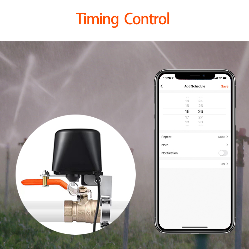 ZigBee น้ํา/วาล์วแก๊สรีโมทคอนโ - Smart Garden Timer บทวิจารณ์และราคา
