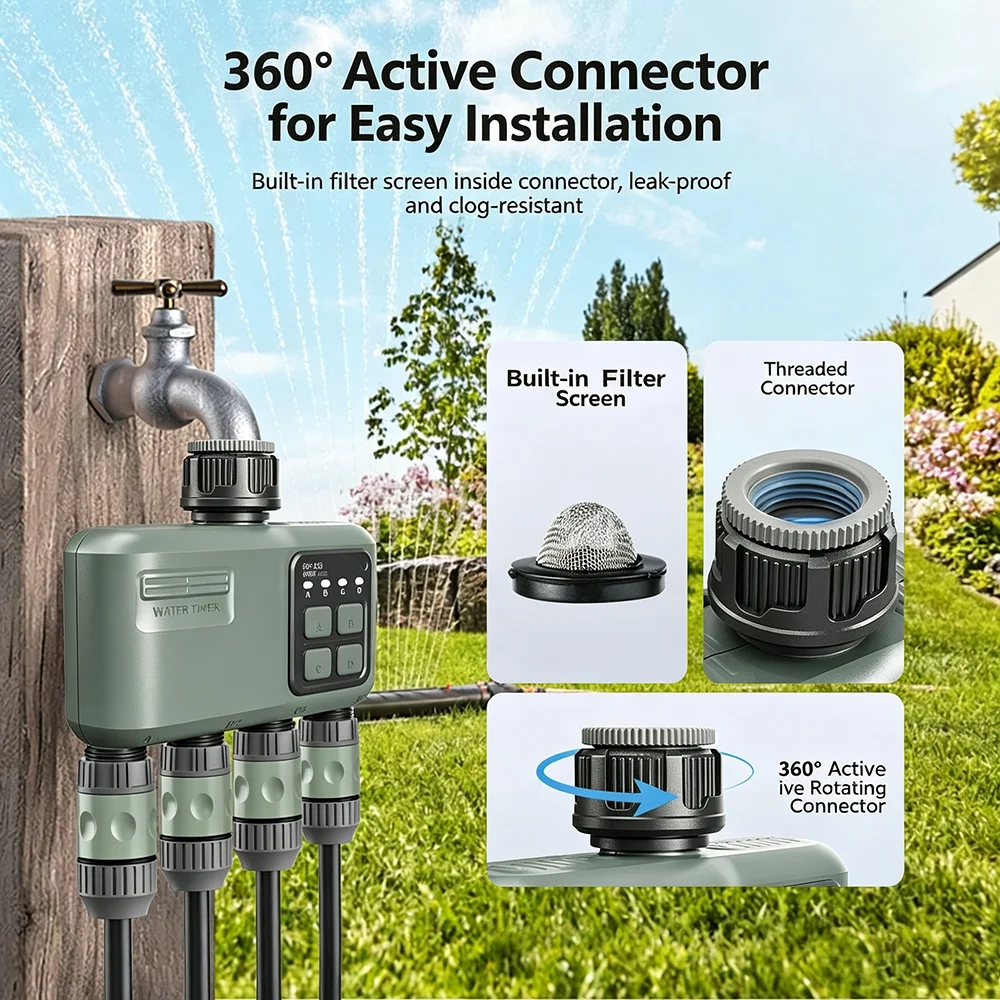 ตัวตั้งเวลาควบคุมการรดน้ำอัตโน - Smart Garden Nursery บทวิจารณ์และราคา