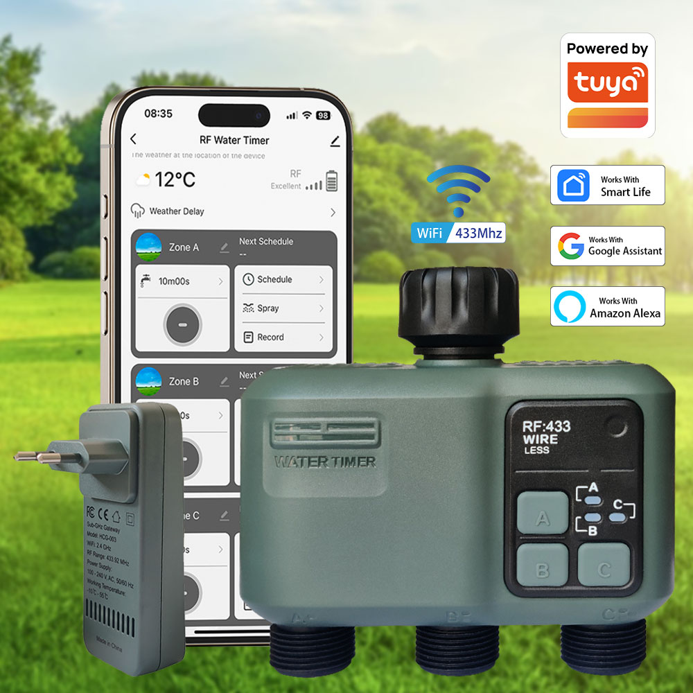 ตัวควบคุมการรดน้ำอัตโนมัติแบบต - Smart Garden Timer บทวิจารณ์และราคา