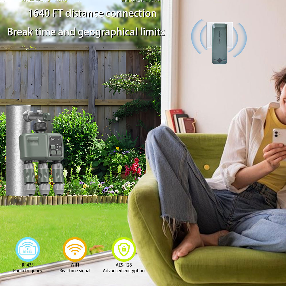 ตัวควบคุมการรดน้ำอัตโนมัติแบบต - Smart Garden Timer บทวิจารณ์และราคา