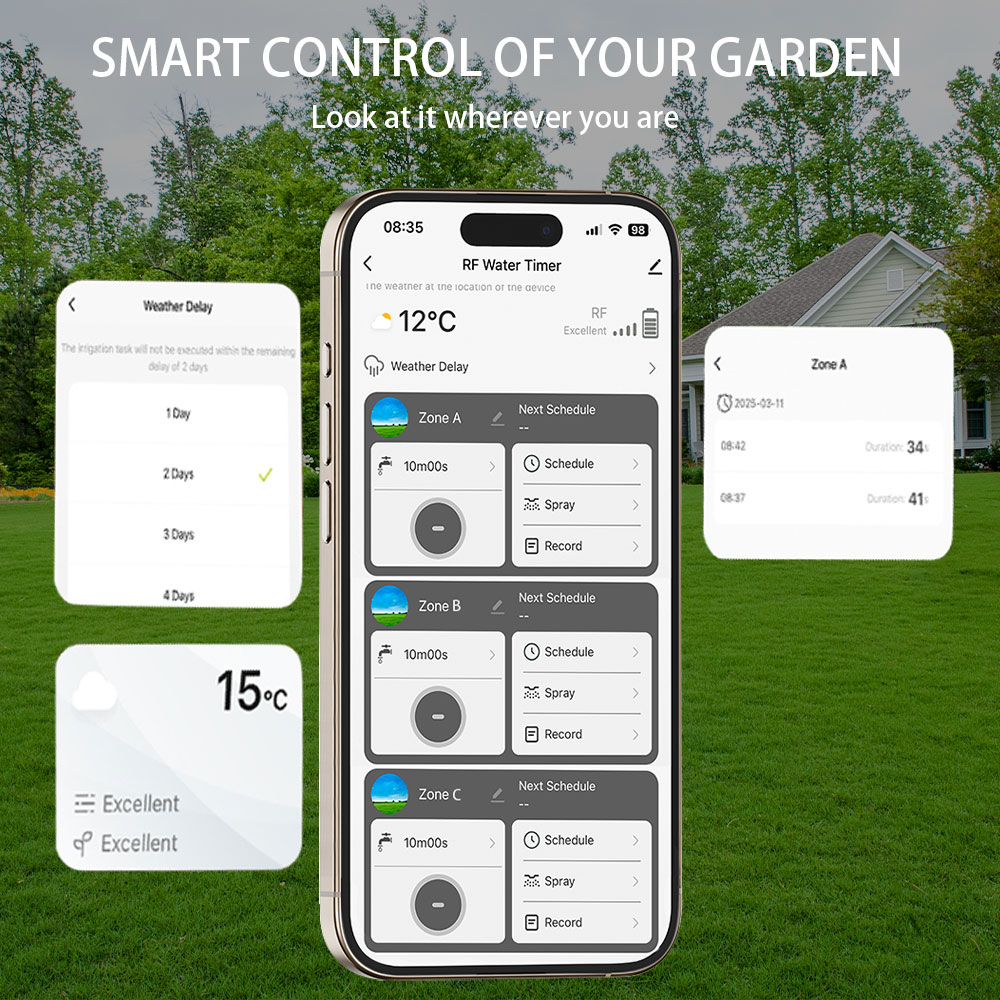 ตัวควบคุมการรดน้ำอัตโนมัติแบบต - Smart Garden Timer บทวิจารณ์และราคา