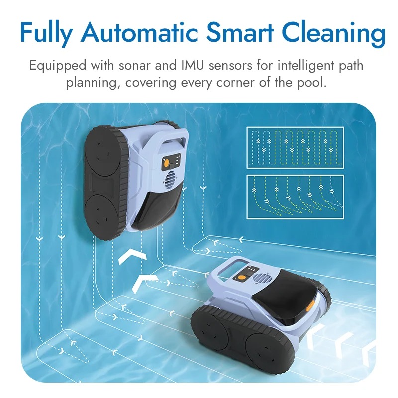 หุ่นยนต์ทำความสะอาดสระว่ายน้ำไ - Smart Garden บทวิจารณ์และราคา