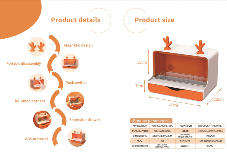 ชุดปลูกพืชสมุนไพรในร่ม SENSH 1 - Smart Garden Offices บทวิจารณ์และราคา