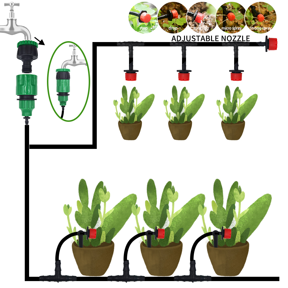 ระบบชลประทานหยดขนาดเล็กแบบพกพา - Smart Garden Hose บทวิจารณ์และราคา